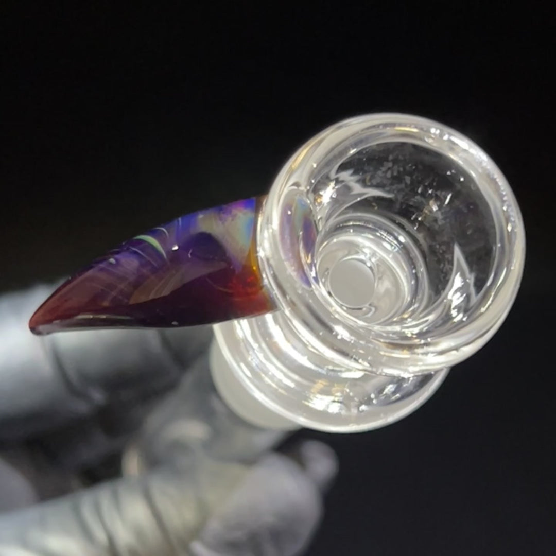 14mm Purple Horn Martini Pull Slide