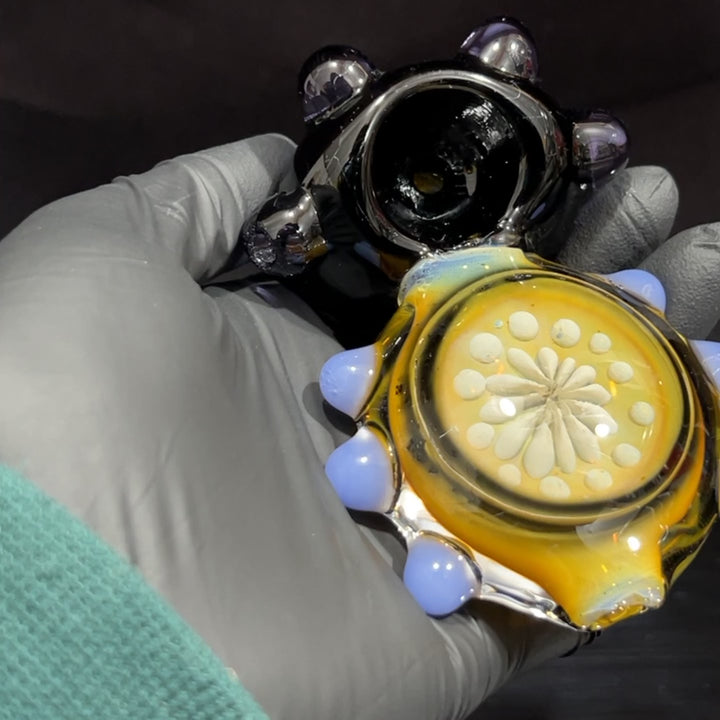 AK Locked Spoon Glass Pipe TG