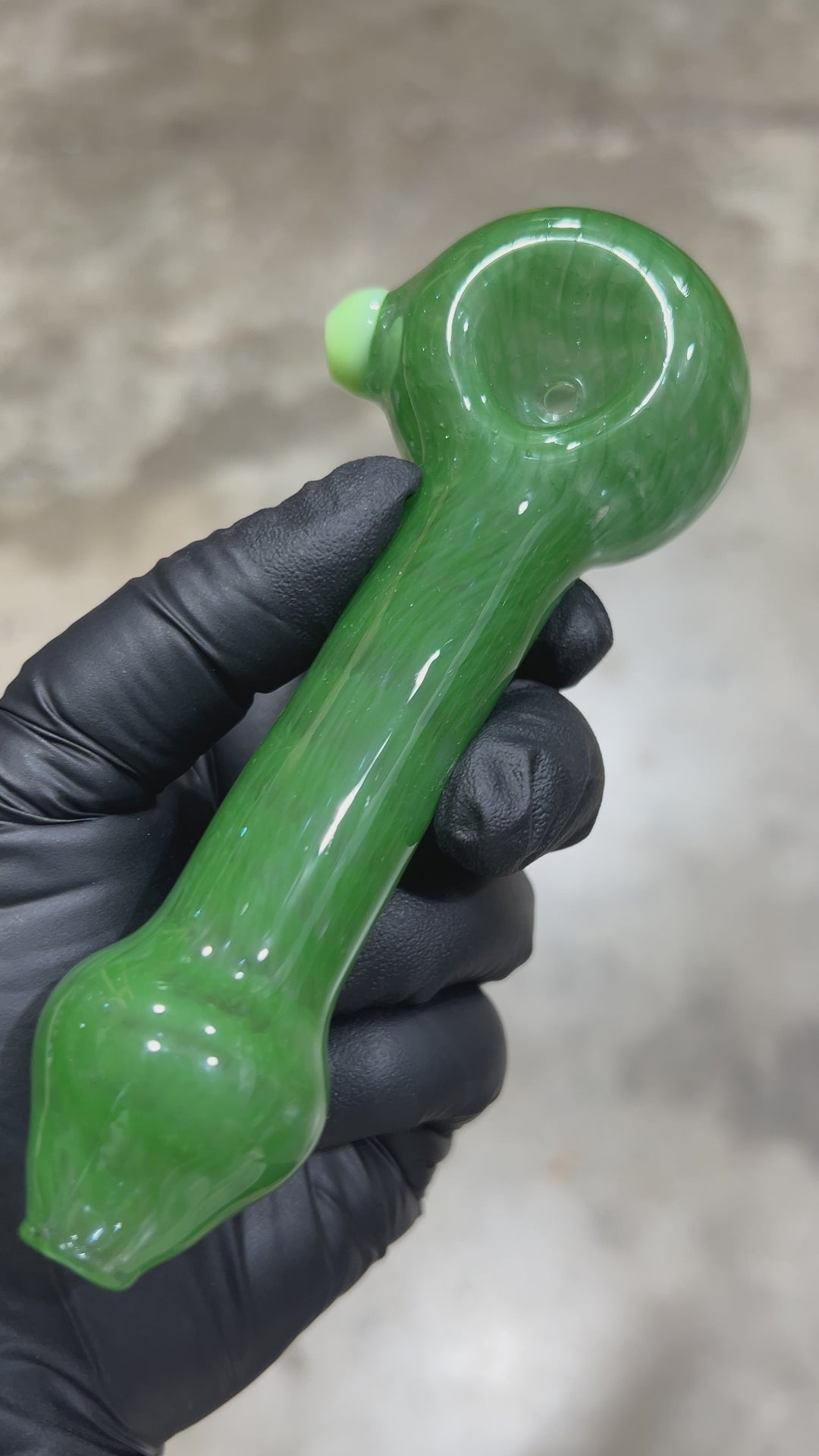 Green Leaf Spoon