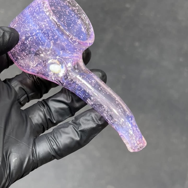 Pink Slyme Crushed Opal Puffco Proxy Hammer Glass Pipe Organik Glass