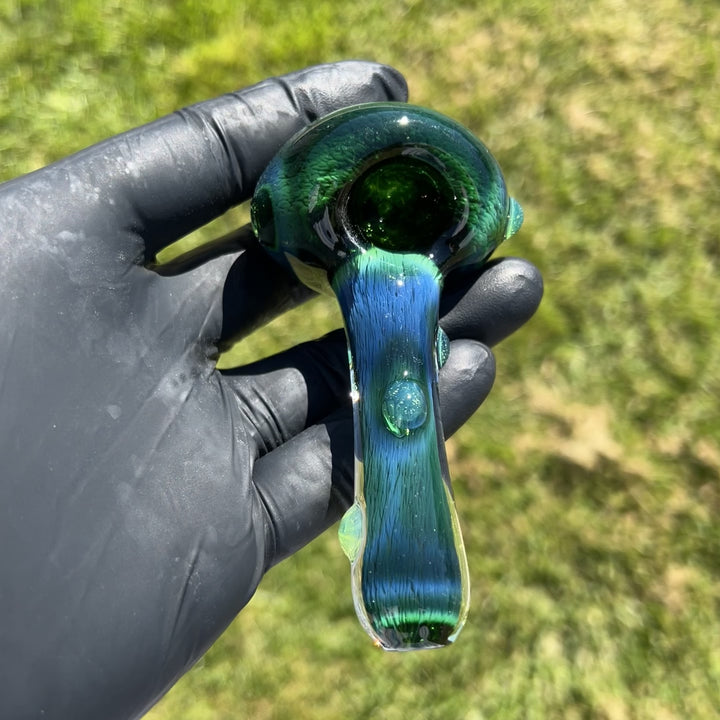 Thick Exp Green Pipe Glass Pipe Chuck Glass