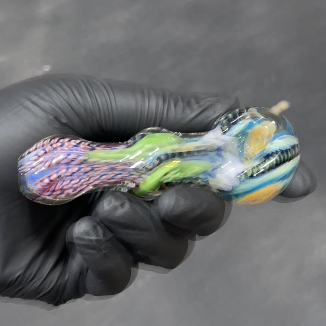 Super Chunky Inside Out Maria Spoon Glass Pipe Tiny Mike