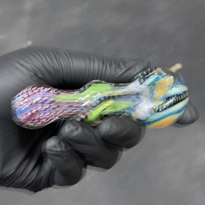 Super Chunky Inside Out Maria Spoon Glass Pipe Tiny Mike
