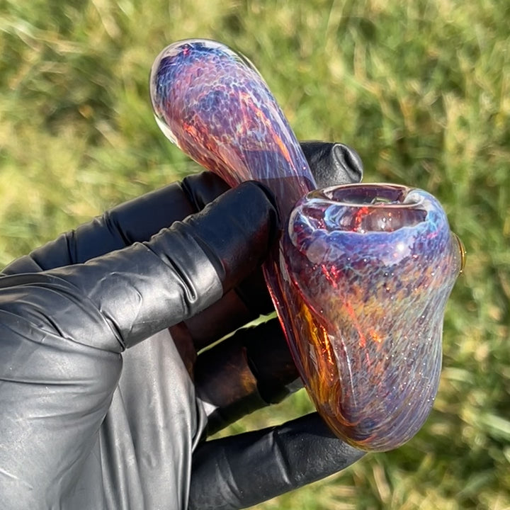 Purple Magic Sherlock Glass Pipe Beezy Glass