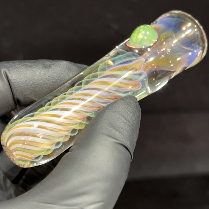 Thick Fume Chillum Glass Pipe Chuck Glass