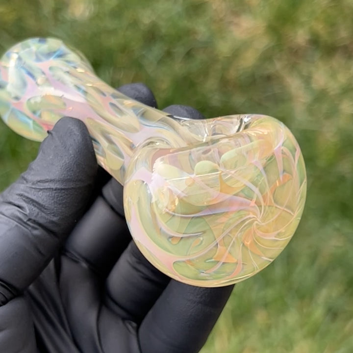 Ghost Flame Pipe Glass Pipe Tiny Mike