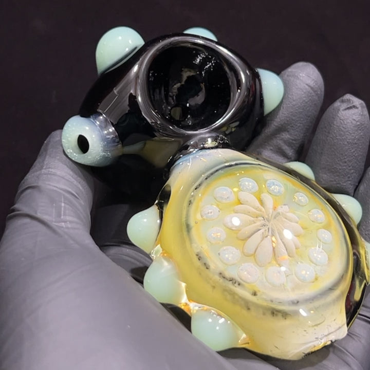 AK Locked Spoon Glass Pipe TG