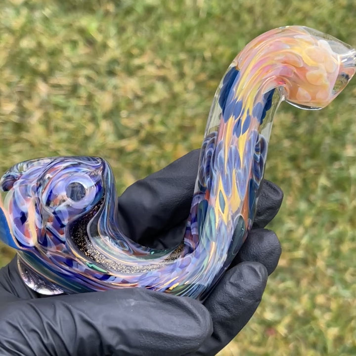 Molten Chaos Inside Out Sherlock Glass Pipe Molten Imagination