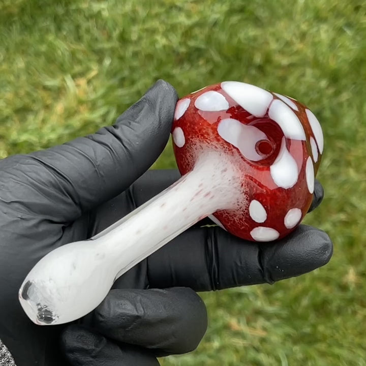 Super Mushroom Glass Pipe Glass Pipe Key Glass Co.