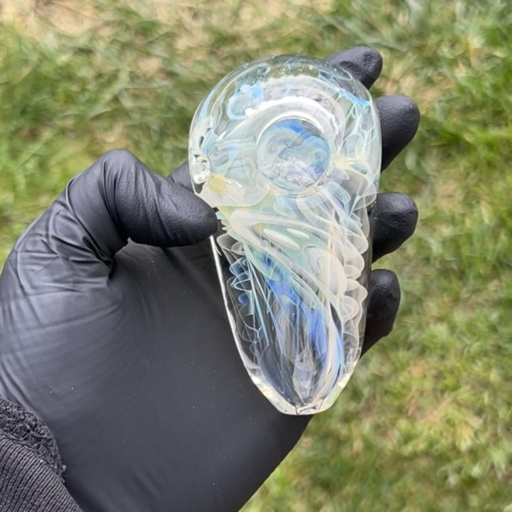 Silver Fume Egg Spoon