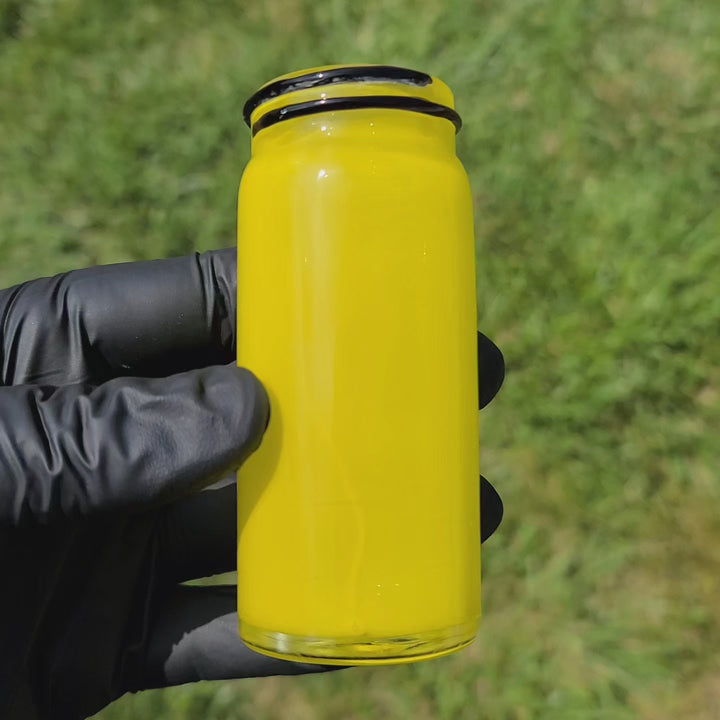 Solid Yellow Jar - Tall