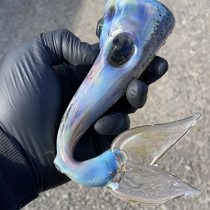 Mermaid Tail Pipe Glass Pipe Street Kitty Glass