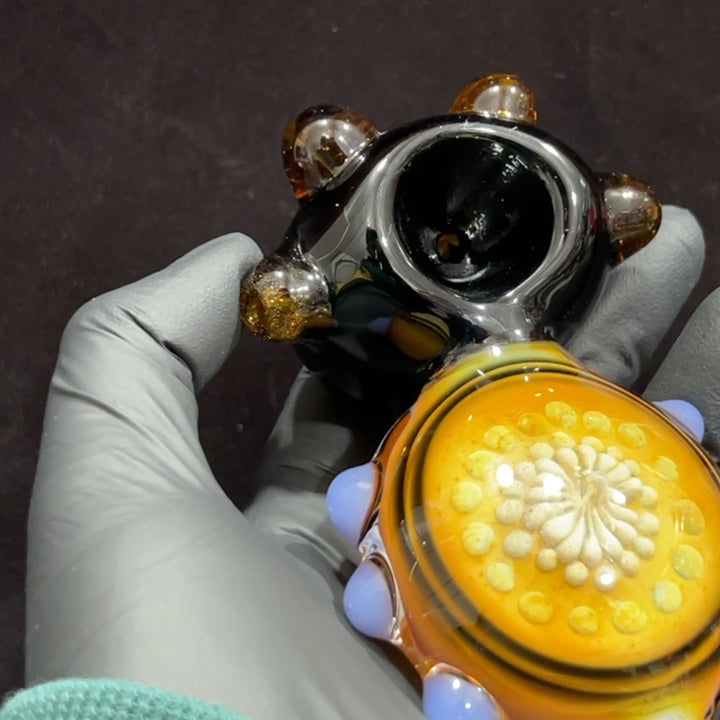 AK Locked Spoon Glass Pipe TG