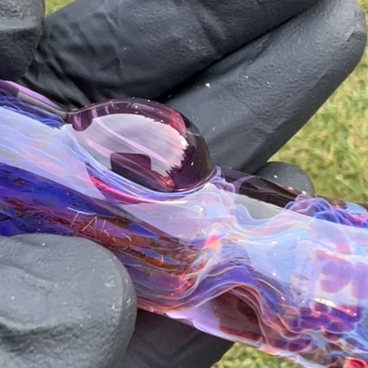 Purple Plasma Chillum Glass Pipe Tako Glass