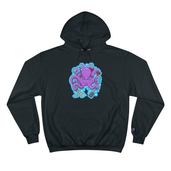 Tako Champion Hoodie Apparel Printify Black S 