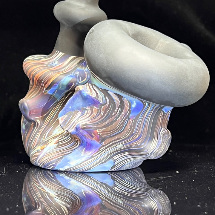 Wood Grain Sherlock Pipe Glass Pipe Neemo Glassworks   