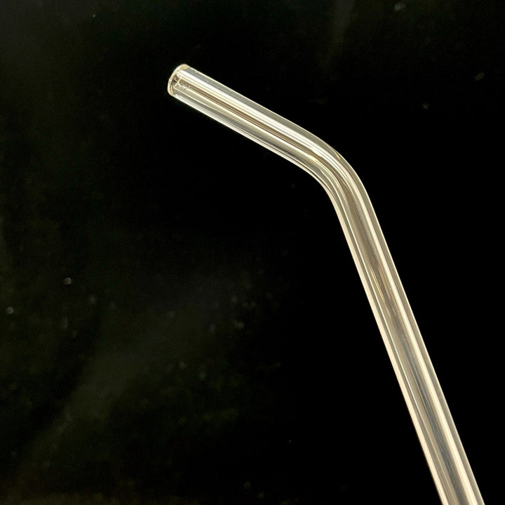 Curved Drinking Straw 8 mm Accessory Tako Glass   