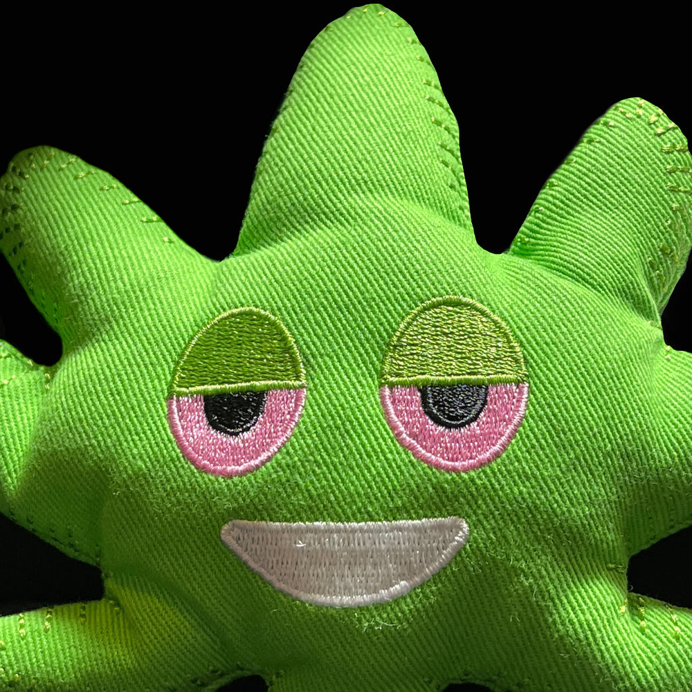 Weed Leaf Emoji Dog Toy Accessory Dooby's Dog Toys   