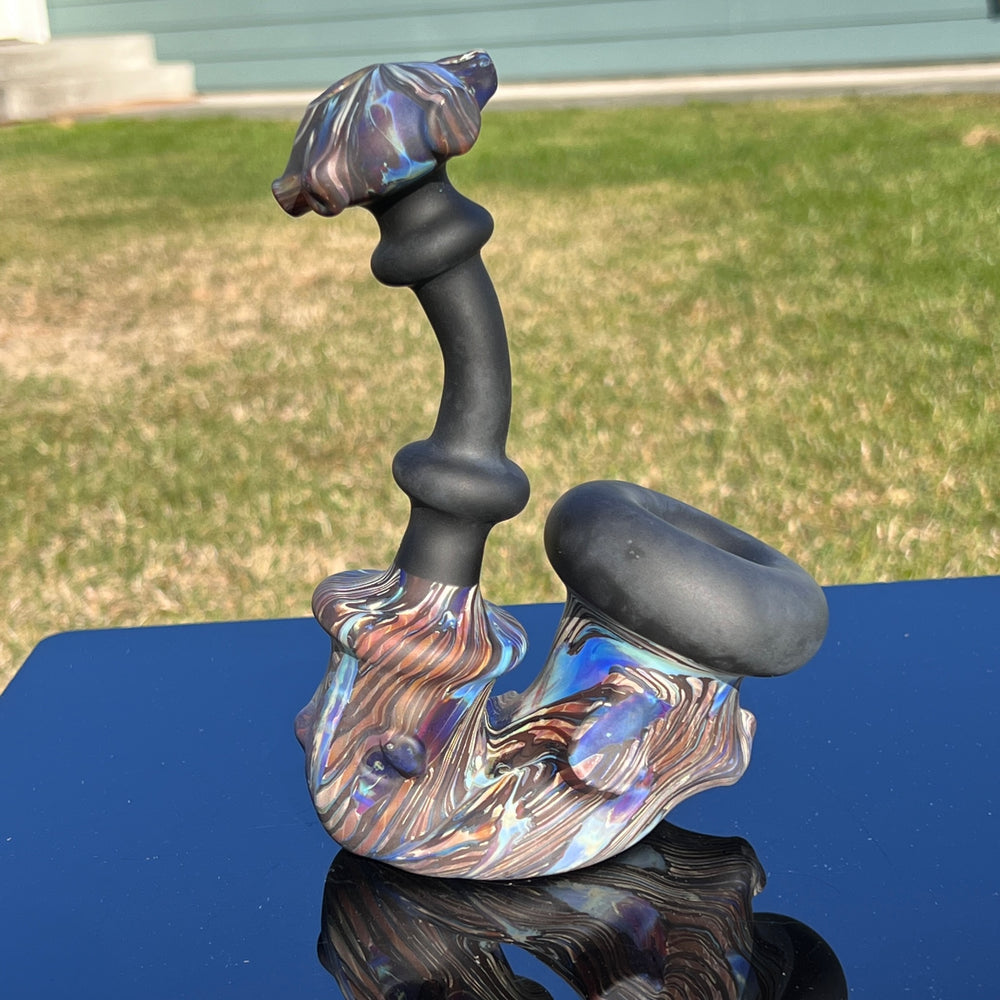 Woodgrain Sherlock Pipe 3 Glass Pipe Neemo Glassworks   