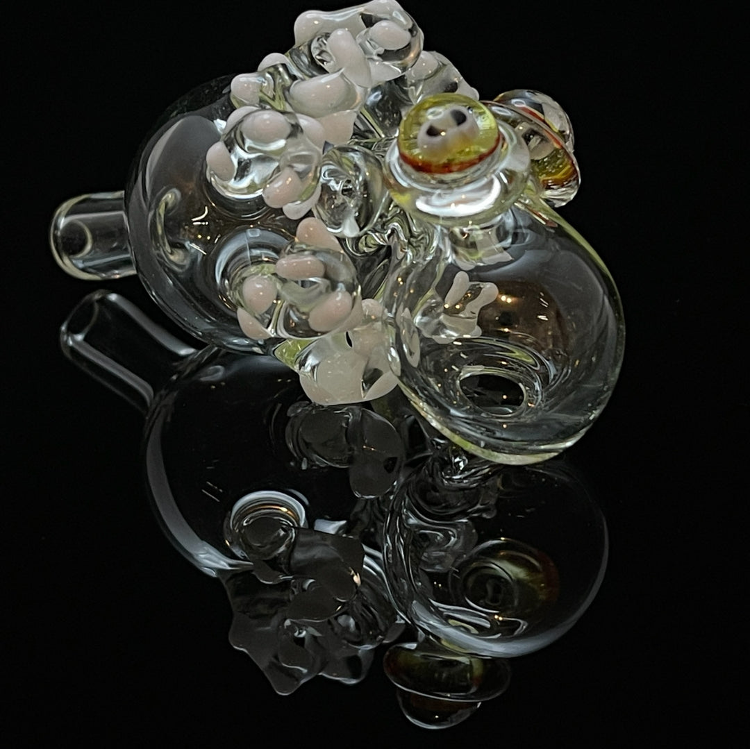 UV Octo Bubble Cap-Clear  Tako Glass   