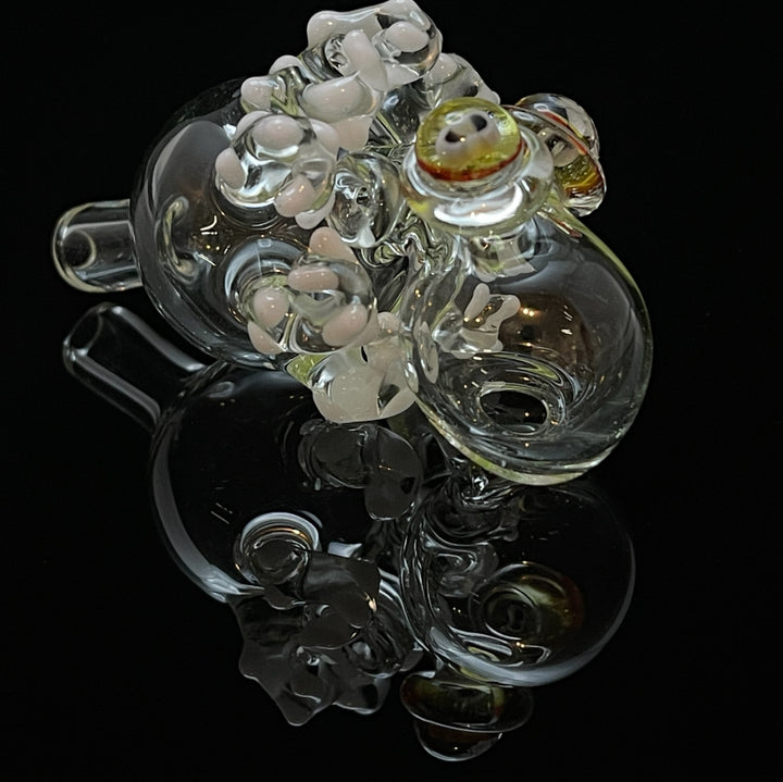 UV Octo Bubble Cap-Clear  Tako Glass   