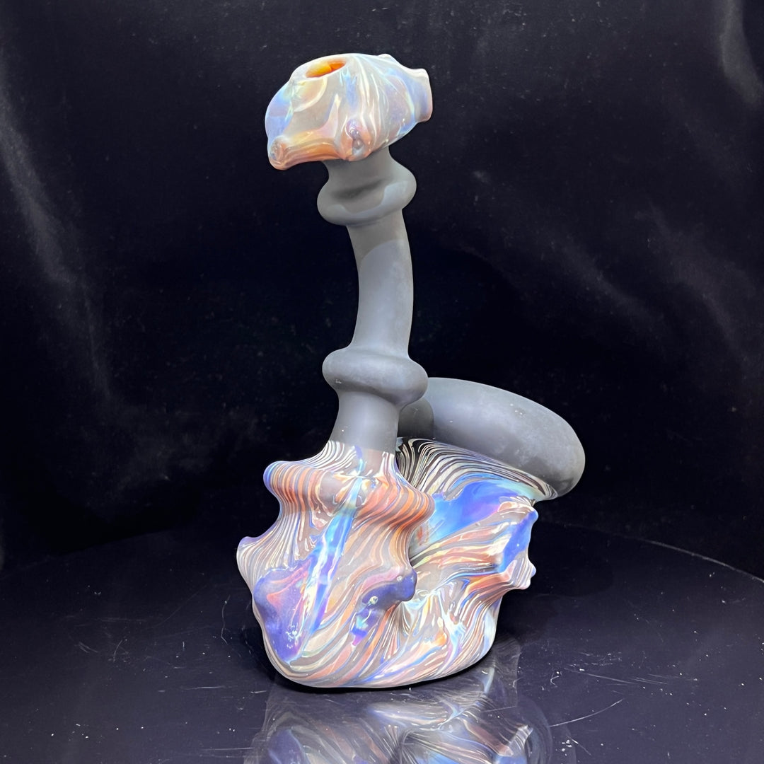 Wood Grain Sherlock Pipe Glass Pipe Neemo Glassworks   