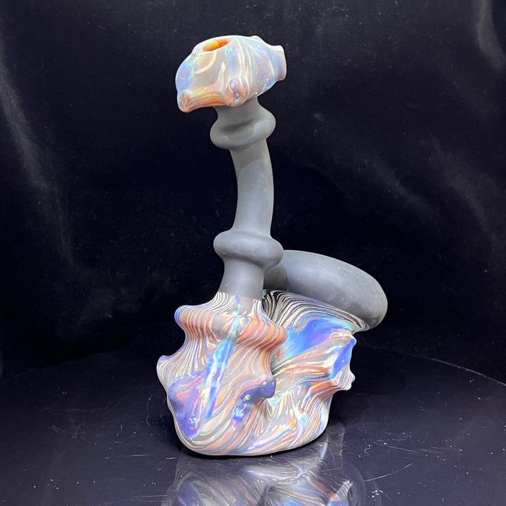 Wood Grain Sherlock Pipe Glass Pipe Neemo Glassworks   