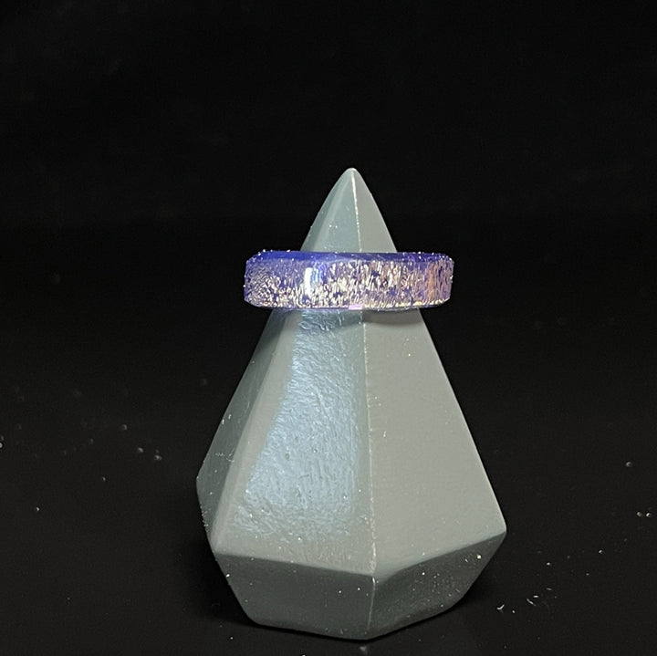 Dichro Pink Band Glass Ring Jewelry Marni420   