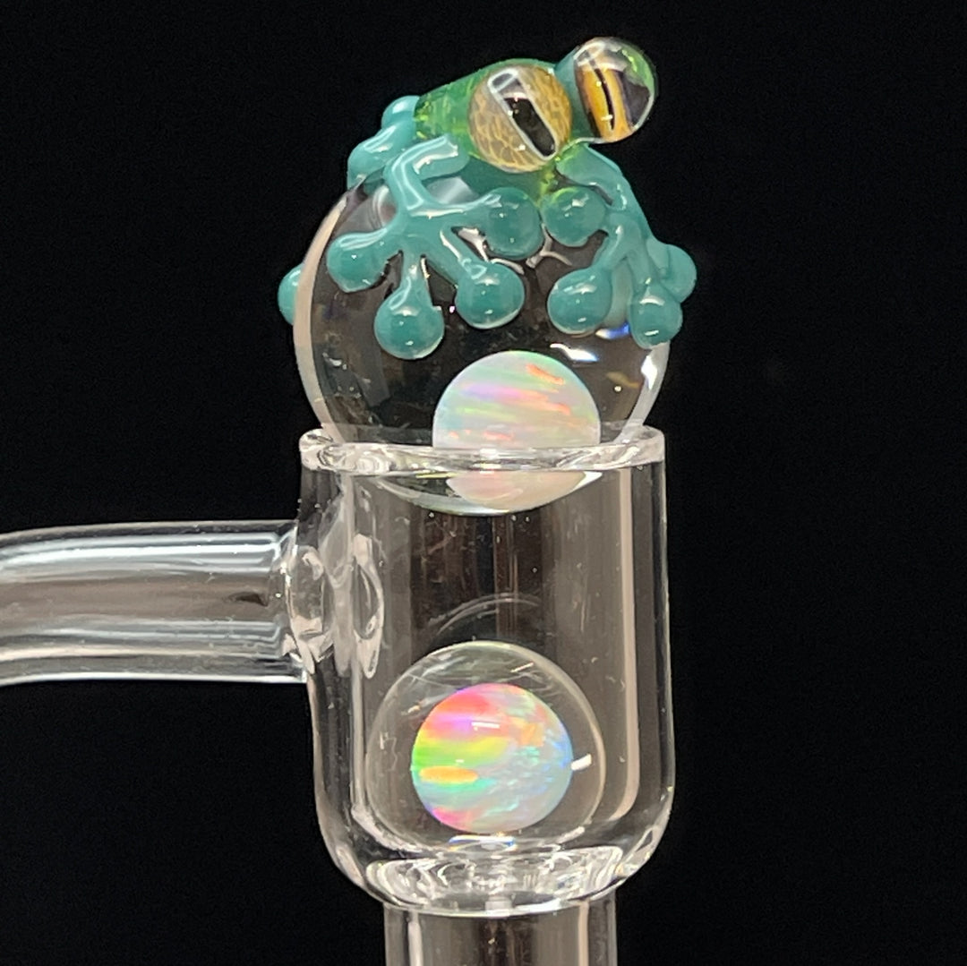 Frog Opal Terp Slurper Marble Set Accessory Beezy Glass   