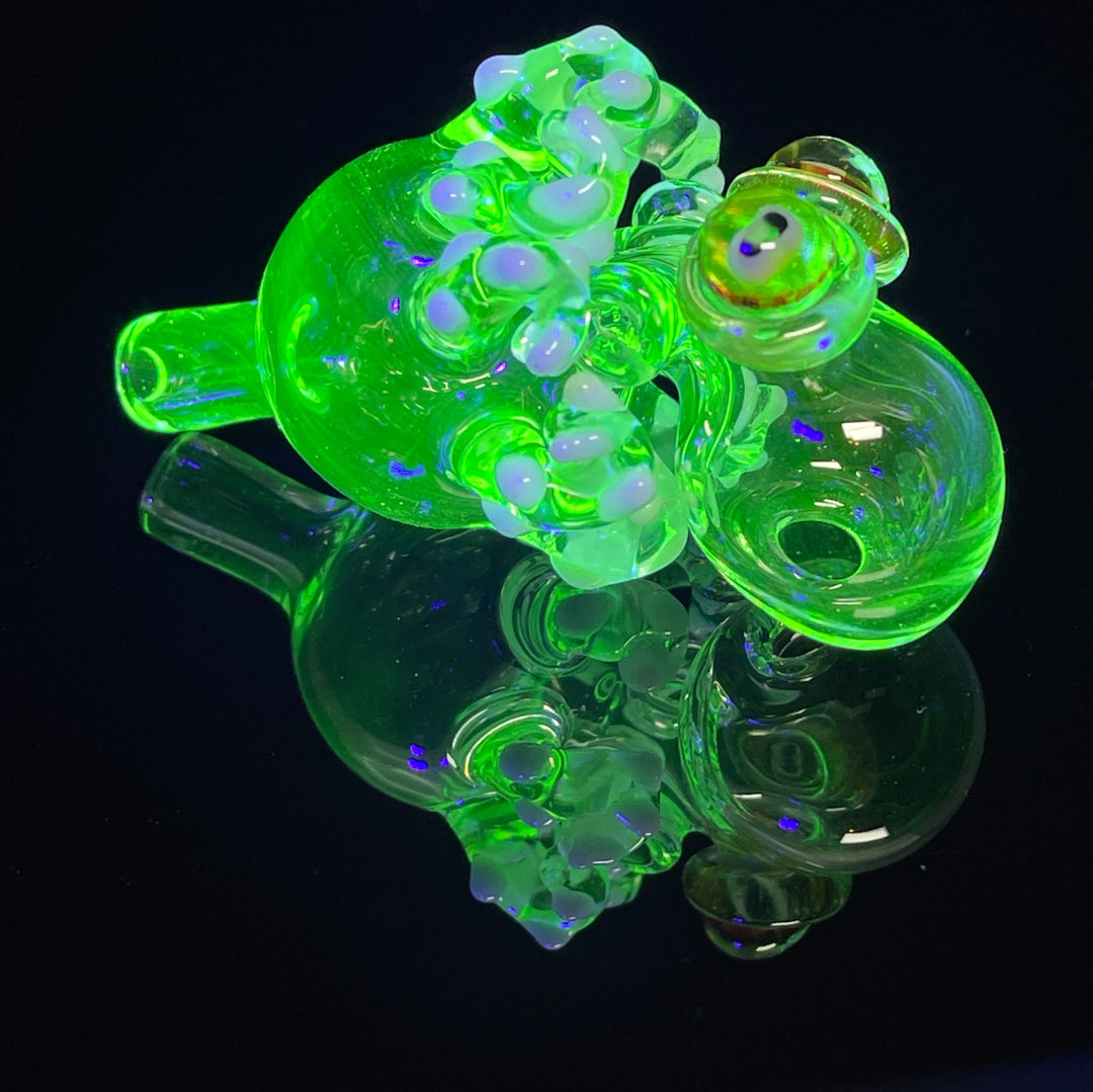 UV Octo Bubble Cap-Clear  Tako Glass   