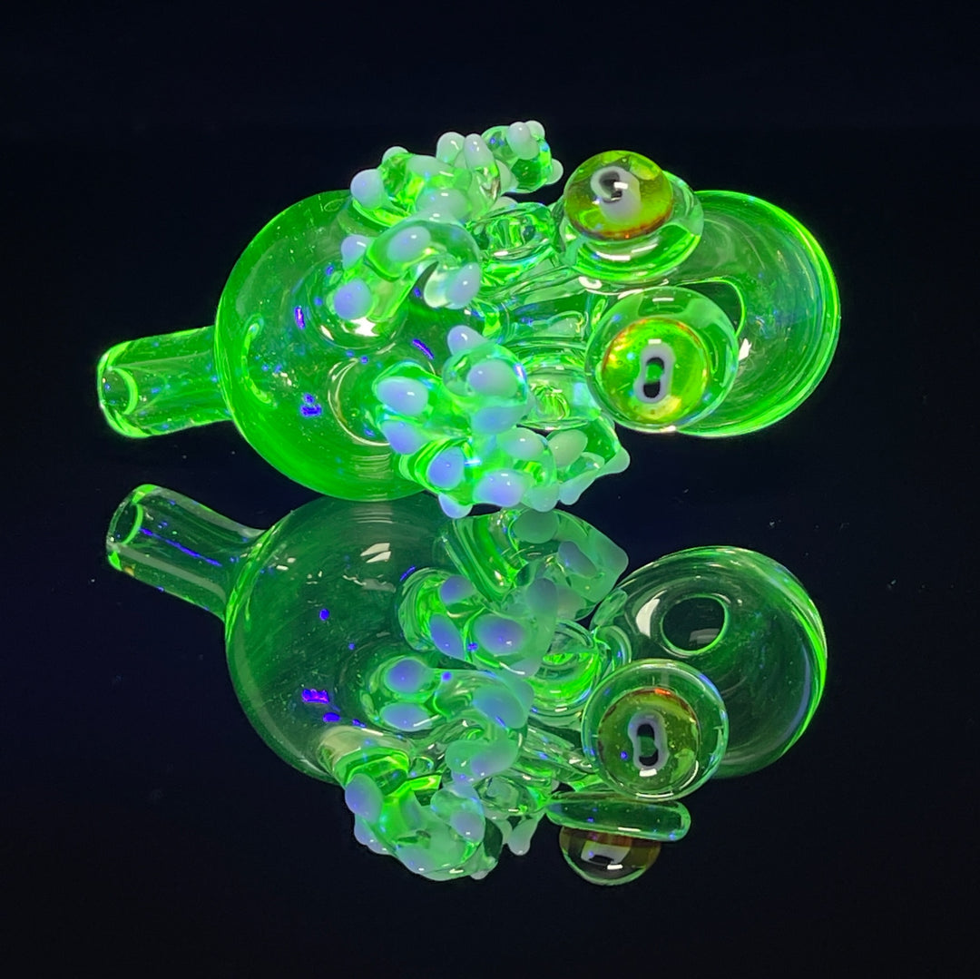 UV Octo Bubble Cap-Clear  Tako Glass   