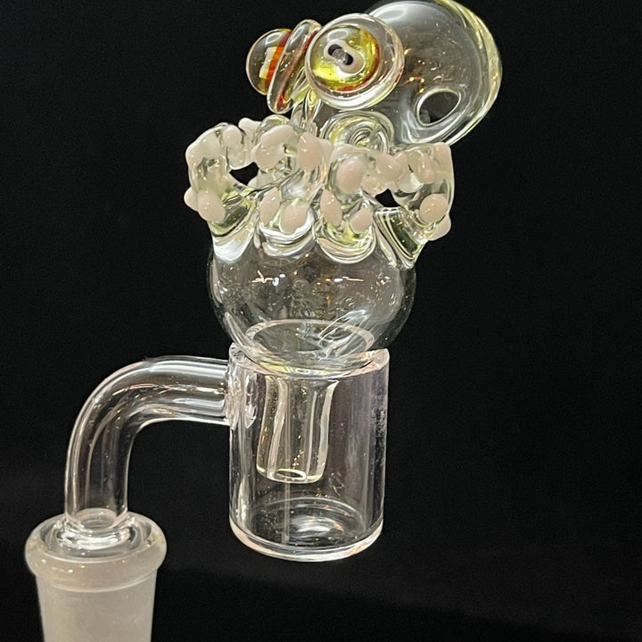 UV Octo Bubble Cap-Clear  Tako Glass   