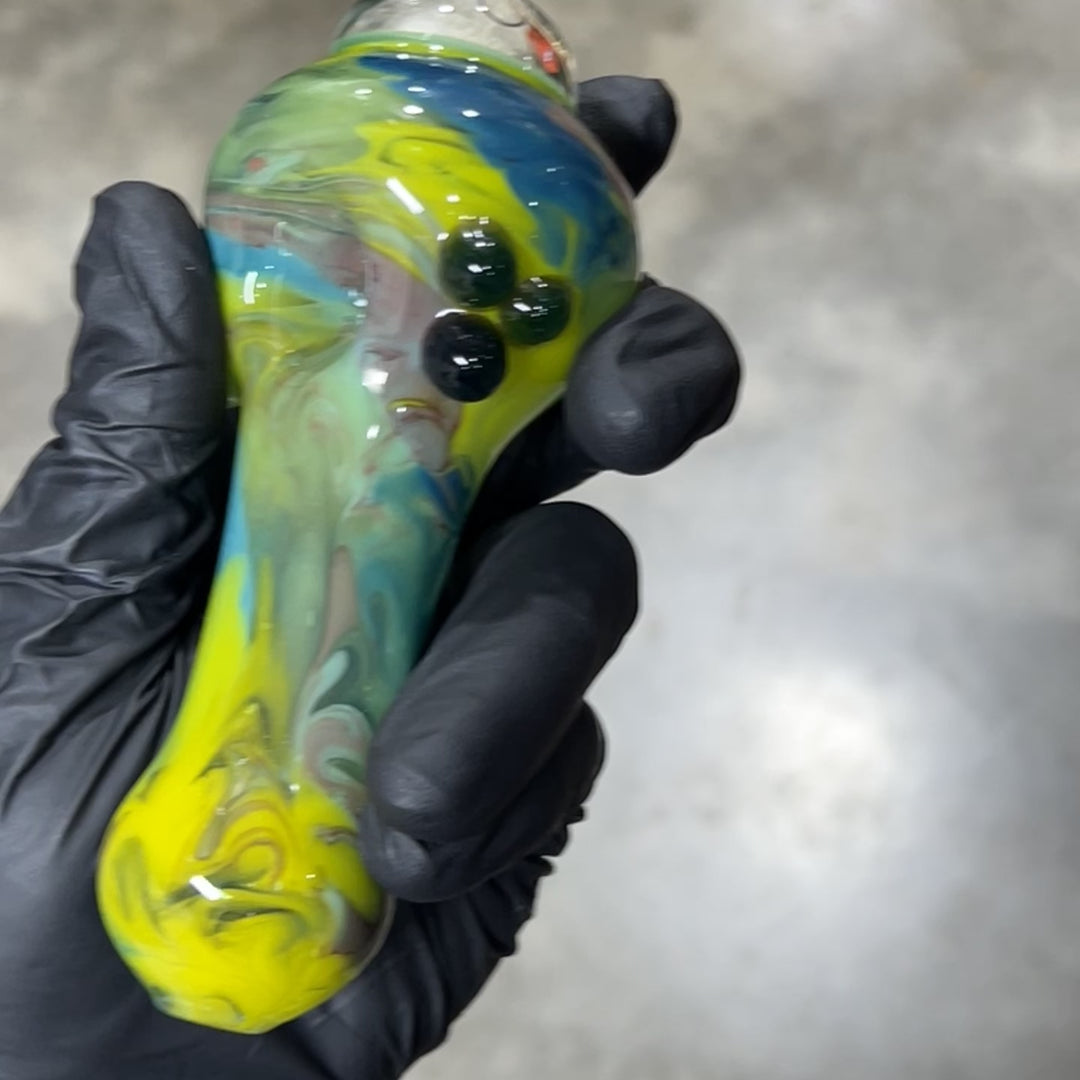 Rone Marbled Glass Pipe 20