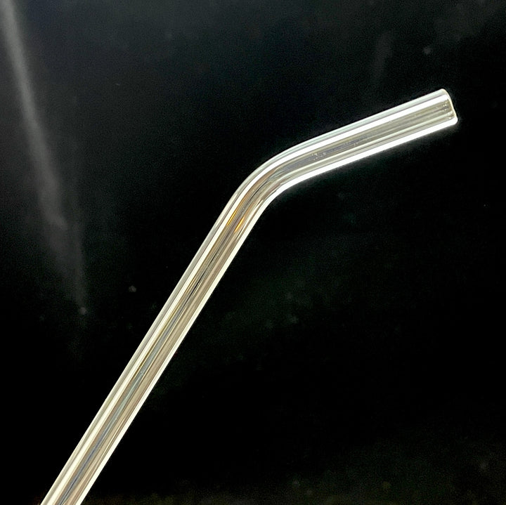 Curved Drinking Straw 8 mm Accessory Tako Glass   