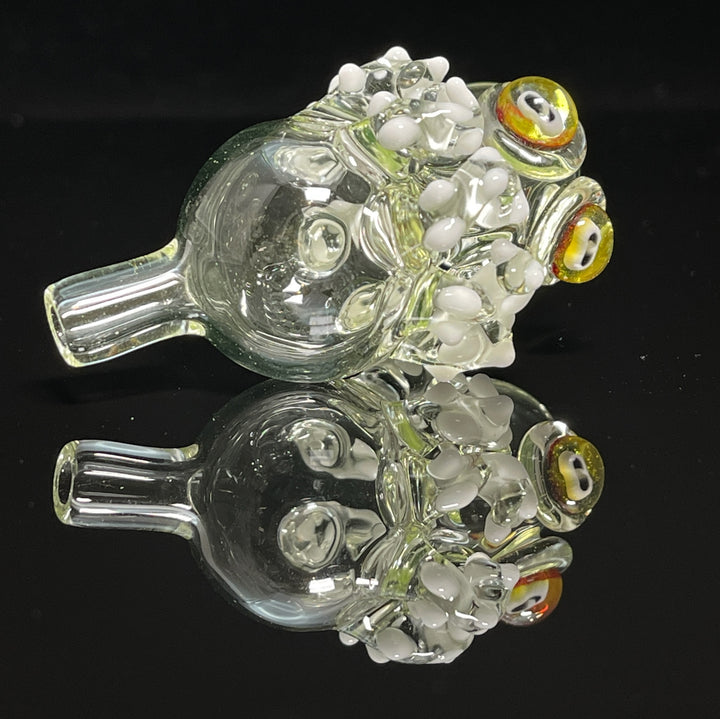 UV Octo Bubble Cap-Clear  Tako Glass   