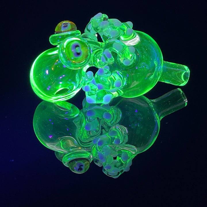 UV Octo Bubble Cap-Clear  Tako Glass   