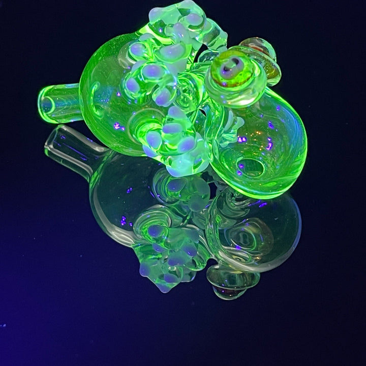 UV Octo Bubble Cap-Clear  Tako Glass   