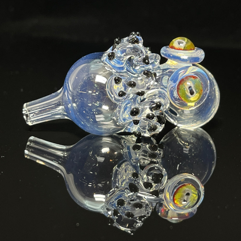 Lucid Octopus Bubble Cap Accessory Pacini Glass   