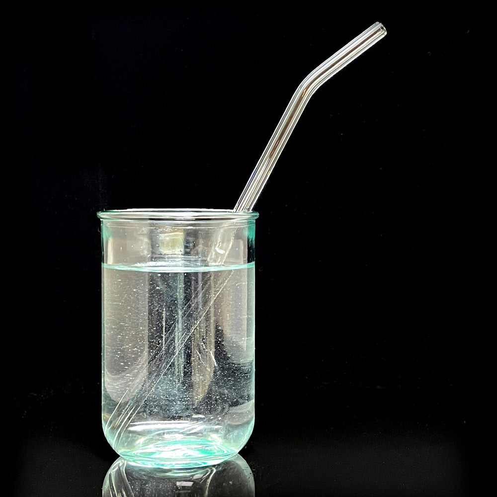 Curved Drinking Straw 8mm Accessory Tako Glass   