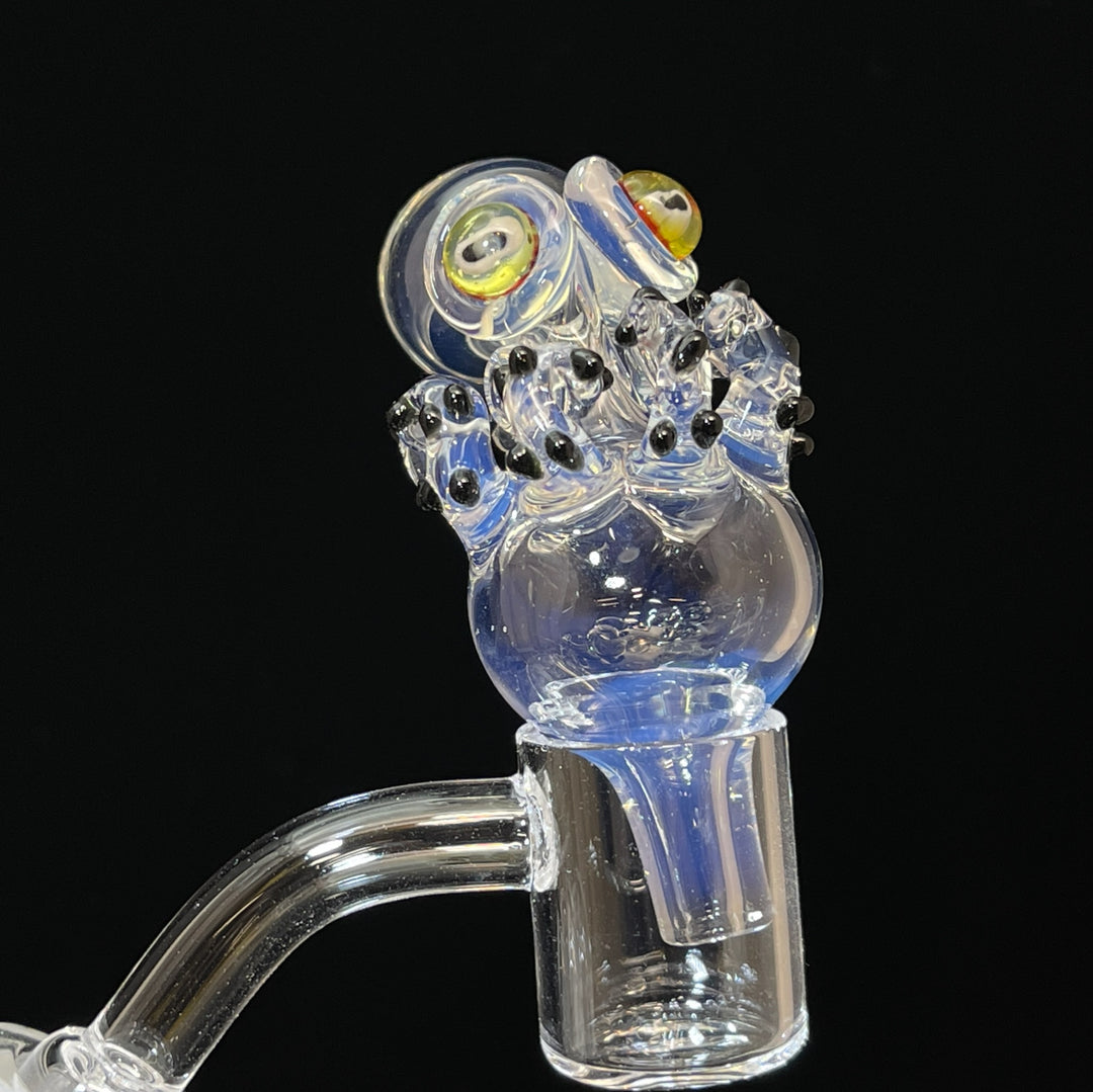 Lucid Octopus Bubble Cap Accessory Pacini Glass   