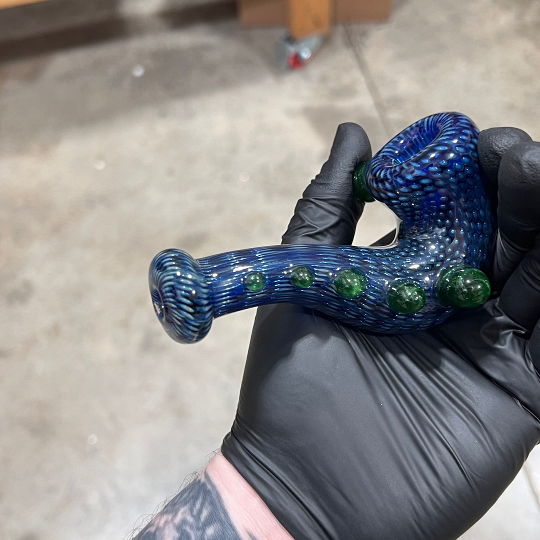 Snake Skin Sherlock Pipe 2 Glass Pipe Firekist Glass   