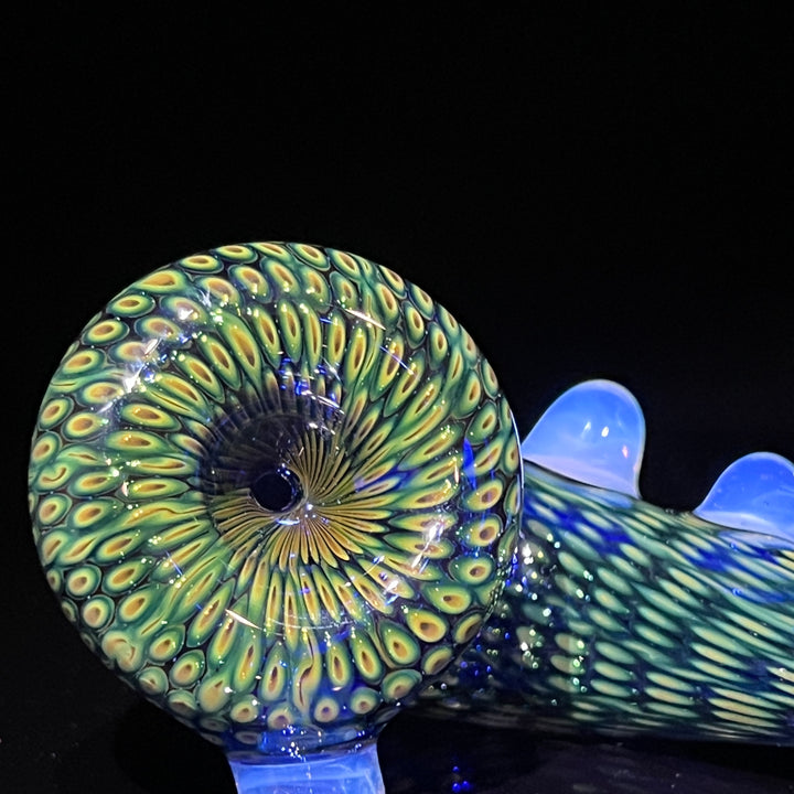 Snake Skin Sherlock Pipe 3 Glass Pipe Firekist Glass   