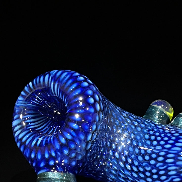 Snake Skin Curl Lock Pipe Glass Pipe Firekist Glass   