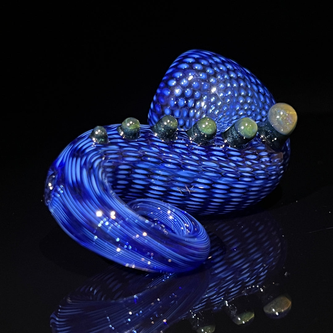 Snake Skin Curl Lock Pipe Glass Pipe Firekist Glass   