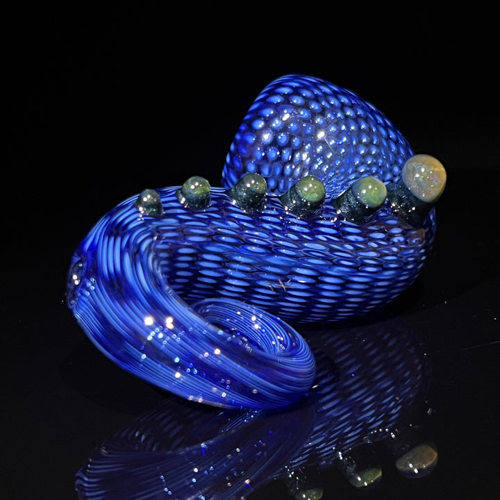 Snake Skin Curl Lock Pipe Glass Pipe Firekist Glass   