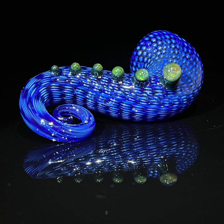 Snake Skin Curl Lock Pipe Glass Pipe Firekist Glass   