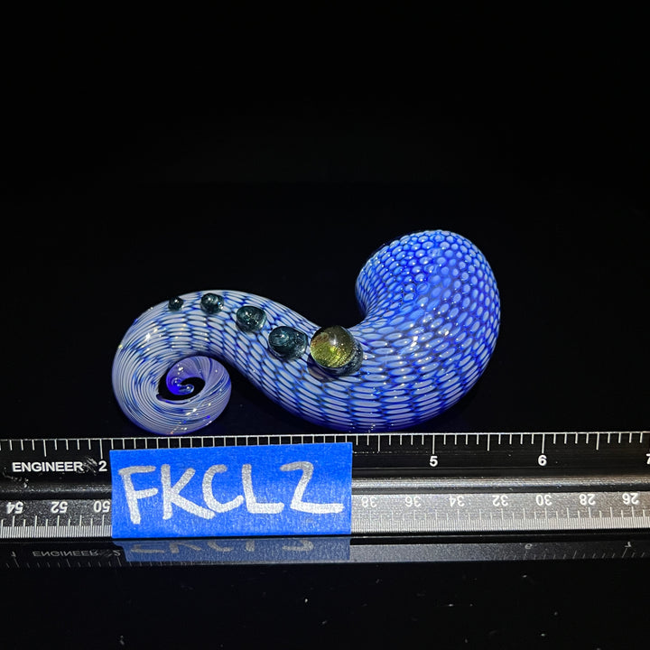 Snake Skin Curl Lock Pipe 2 Glass Pipe Firekist Glass   