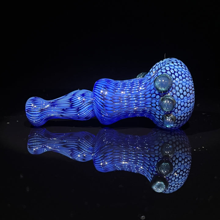 Snakeskin Spoon Large 1 Glass Pipe Firekist Glass   