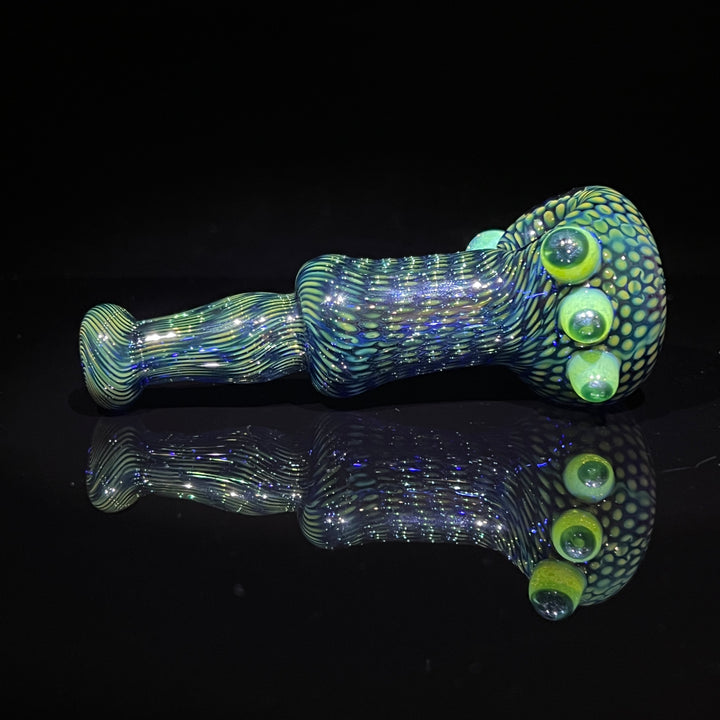 Snakeskin Spoon Large 2 Glass Pipe Firekist Glass   