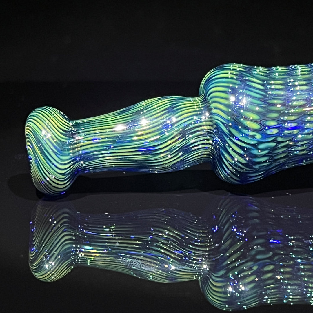 Snakeskin Spoon Large 2 Glass Pipe Firekist Glass   